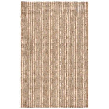 SAFAVIEH Natural Fiber Wilmer Striped Area Rug, Natural/Ivory, 8' x 10'