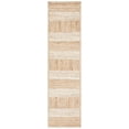thumbnail image 1 of SAFAVIEH Natural Fiber Winton Striped Runner Rug, Natural/Ivory, 2'3" x 11', 1 of 7
