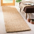 thumbnail image 1 of SAFAVIEH Natural Fiber Xavier Braided Jute Runner Rug, Natural, 2'3" x 14', 1 of 7
