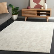SAFAVIEH Neptune Annice Abstract Area Rug, Ivory/Beige, 5'3" x 7'6"