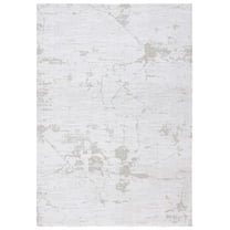 SAFAVIEH Neptune Shaelyn Abstract Area Rug, Light Gray/Gray, 8' x 10'