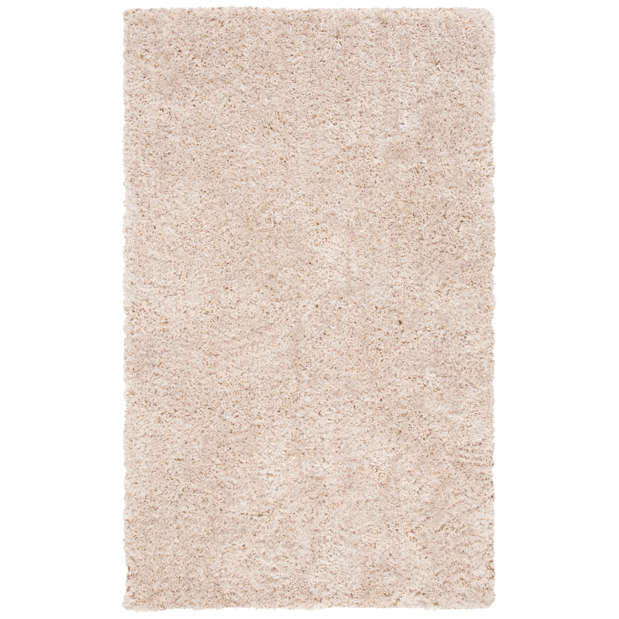 Solid Ivory Rugs SAFAVIEH New Orleans Ivory Solid Shag Area Rug, Beige, 5' x 8 ...