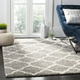 thumbnail image 1 of SAFAVIEH New York Shag Collection SG168C Grey / Ivory Rug, 1 of 6