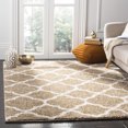 thumbnail image 1 of SAFAVIEH New York Shag SG168A Dark Beige / Ivory Rug, 1 of 6