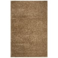 thumbnail image 1 of SAFAVIEH New York Willis Plush Solid Shag Area Rug, Dark Beige, 4' x 6', 1 of 3