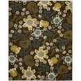 thumbnail image 1 of SAFAVIEH Newbury Christabella Bordered Area Rug, Brown/Blue, 8' x 10', 1 of 8