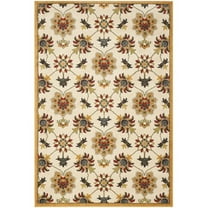 SAFAVIEH Newbury Christopher Floral Area Rug, Ivory/Gold, 8' x 10'