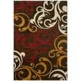thumbnail image 1 of SAFAVIEH Newbury Ethelbert Abstract Floral Area Rug, Brown/Gold, 5'1" x 7'6", 1 of 4