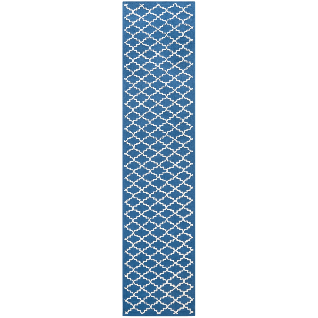 Newport NPT211 Hand Hooked Area Rug - Indigo/Ivory - 5'6"x8'6" - Safavieh.