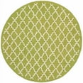 thumbnail image 1 of SAFAVIEH Newport Lalit Geometric Cotton Area Rug, Olive/Ivory, 4' x 4' Round, 1 of 4