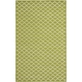 thumbnail image 1 of SAFAVIEH Newport Lalit Geometric Cotton Area Rug, Olive/Ivory, 5'6" x 8'6", 1 of 4