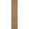 thumbnail image 1 of SAFAVIEH Newport Lalit Geometric Cotton Runner Rug, Chocolate/Ivory, 2'3" x 10', 1 of 3