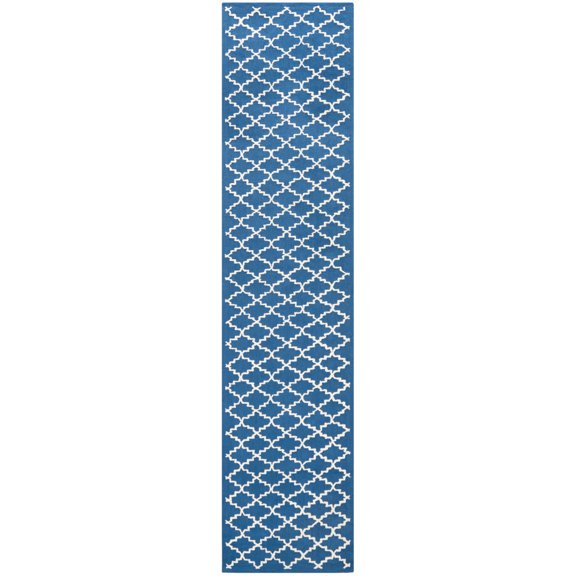 SAFAVIEH Newport NPT211B Hand-hooked Indigo / Ivory Rug