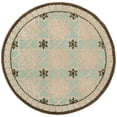 thumbnail image 1 of SAFAVIEH Newport NPT423B Hand-hooked Teal / Ivory Rug, 1 of 3
