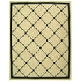 thumbnail image 1 of SAFAVIEH Newport NPT429A Hand-hooked Ivory / Black Rug, 1 of 5