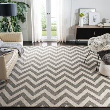 SAFAVIEH Newport Pemala Geometric Area Rug, Stone/Cream, 8' x 10'