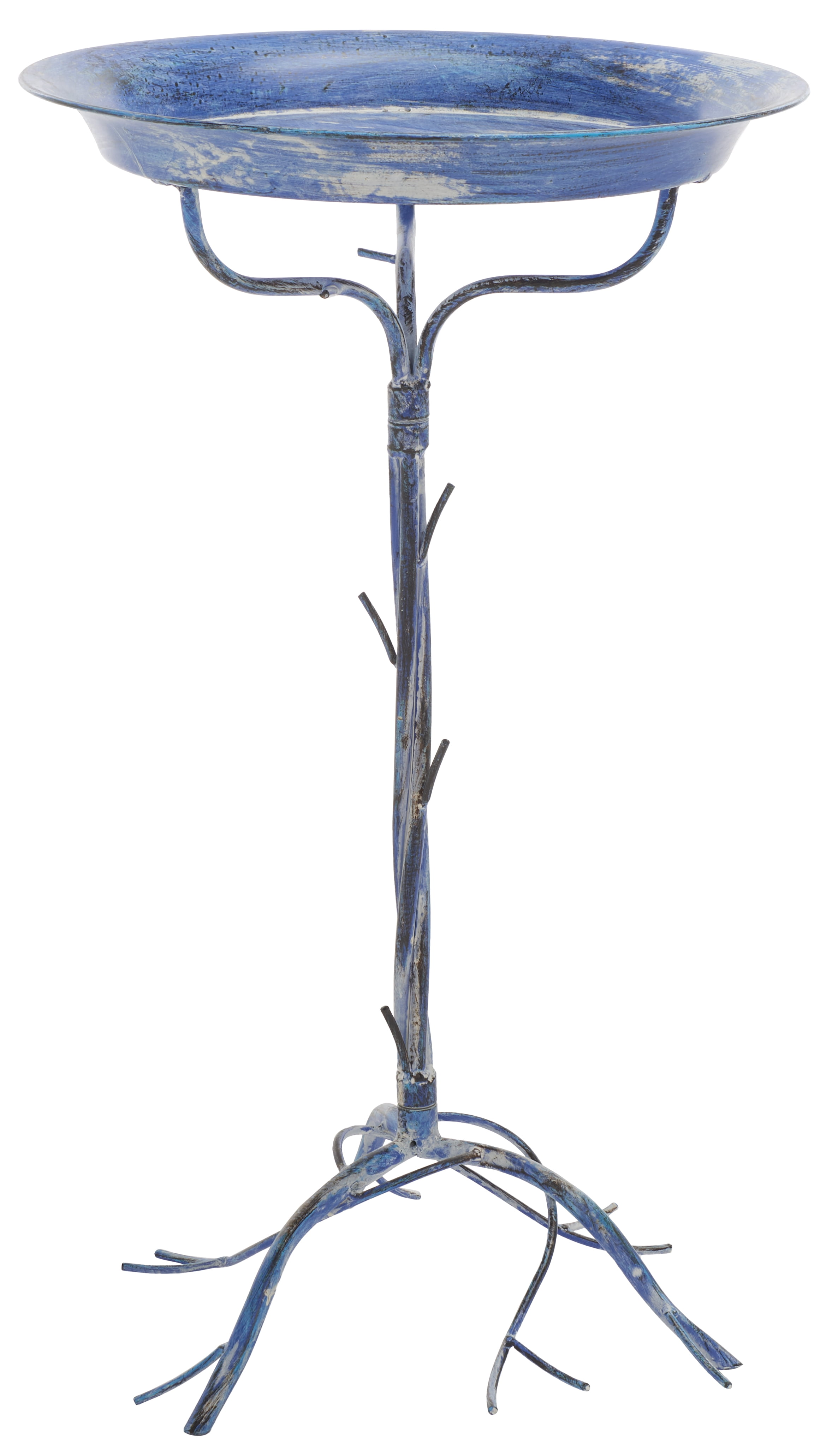 SAFAVIEH Nigel Outdoor Patio Bird Bath, Mossy Blue