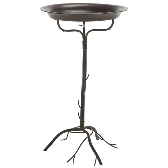 SAFAVIEH Nigel Outdoor Patio Bird Bath, Rustic Brown