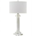 thumbnail image 1 of SAFAVIEH Nina 30 in. Modern Clear Crystal Table Lamp with Off-white 100% Cotton Shade, 1 of 4