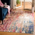 thumbnail image 1 of SAFAVIEH Nirvana Bryanne Abstract Area Rug, Red/Multi, 9' x 13', 1 of 7