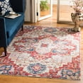 thumbnail image 1 of SAFAVIEH Nirvana Comhgham Geometric Area Rug, Cream/Red, 5' x 7', 1 of 7