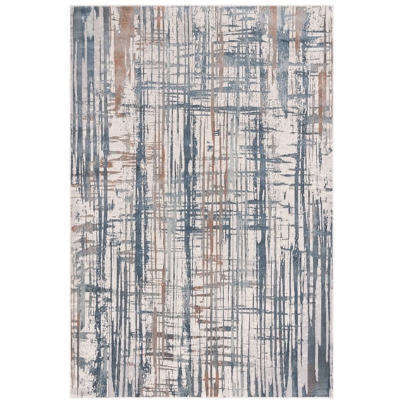 SAFAVIEH Noble Charmaine Abstract Area Rug, Multi/Beige, 5'1" x 7'6"