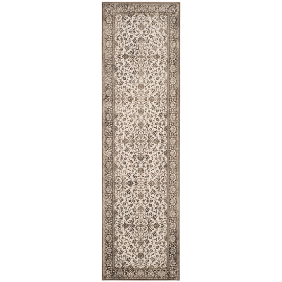 SAFAVIEH Noble Collection NBL659-5280 Brown / Creme Rug