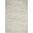 thumbnail image 1 of SAFAVIEH Noble Mackenzie Geometric Floral Runner Rug, Light Blue/Ivory, 2'2" x 8', 1 of 5