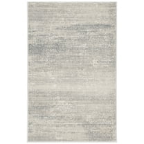 SAFAVIEH Noble Natalee Abstract Area Rug, Light Blue/Ivory, 2'7" x 4'