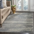 thumbnail image 1 of SAFAVIEH Noble Natalee Abstract Area Rug, Light Blue/Ivory, 8' x 10', 1 of 7