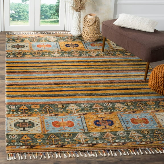 SAFAVIEH Nomad Mackenzie Floral Area Rug, Multi, 9' x 12'
