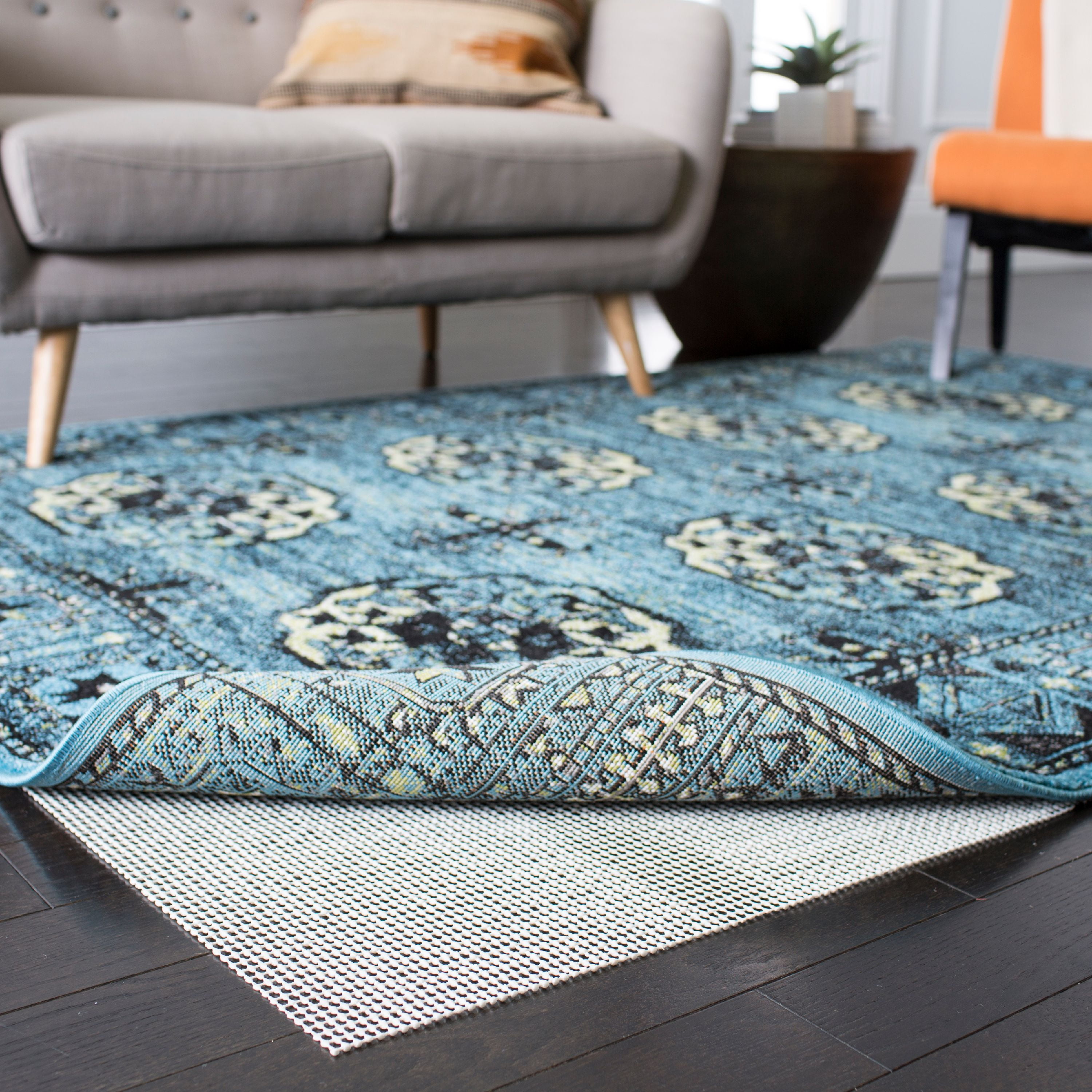 Safavieh Ultra Non-Slip Beige PVC Rug Pad