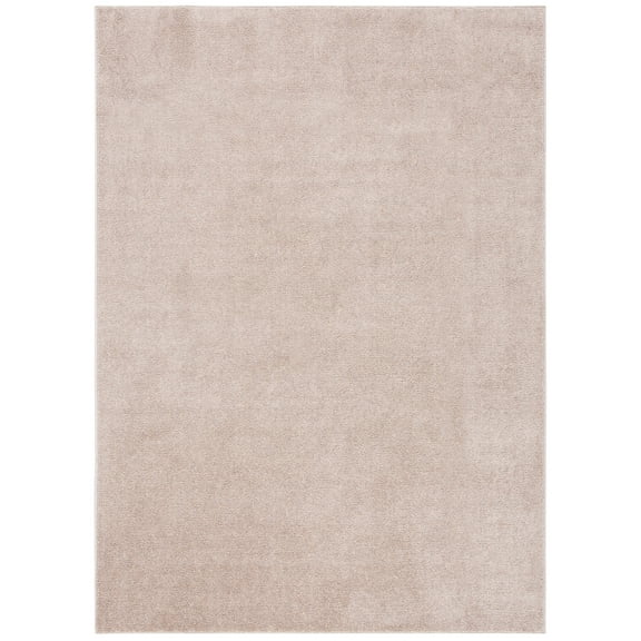 SAFAVIEH Non-Slip Seachlann Solid Area Rug, Taupe, 9' x 12'