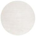 thumbnail image 1 of SAFAVIEH Non-Slip Utica Solid Area Rug, Ivory, 6'7" x 6'7" Round, 1 of 7