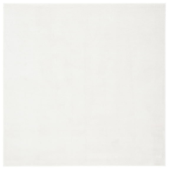 SAFAVIEH Non-Slip Utica Solid Area Rug, Ivory, 6'7" x 6'7" Square