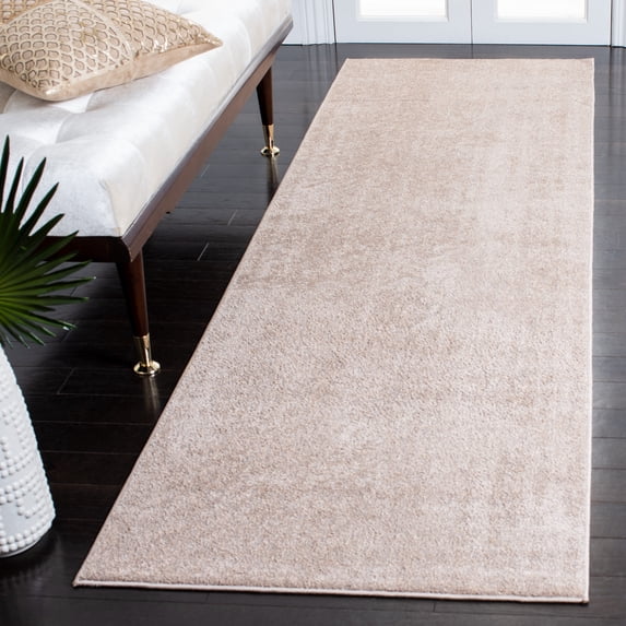 Safavieh Non-Slip Seachlann Solid Runner Rug, Taupe, 2'8" x 9'