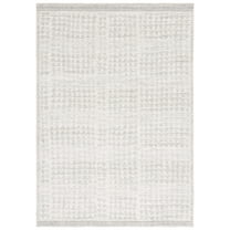 SAFAVIEH Northport Danita Abstract Area Rug, Ivory/Dark Gray, 8' x 10'