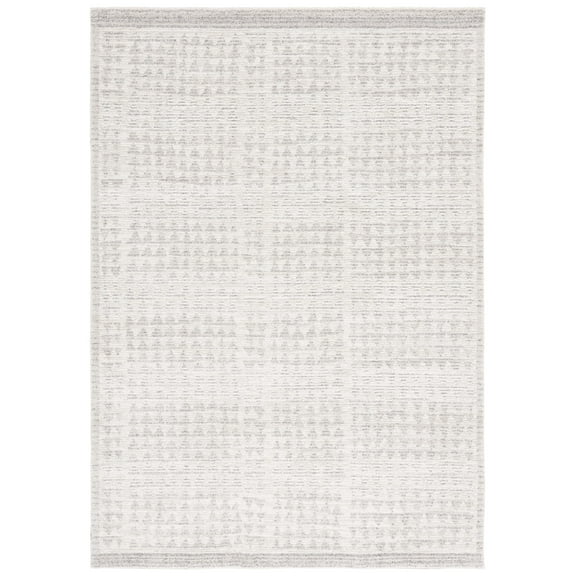 SAFAVIEH Northport Danita Abstract Area Rug, Ivory/Dark Gray, 8' x 10'
