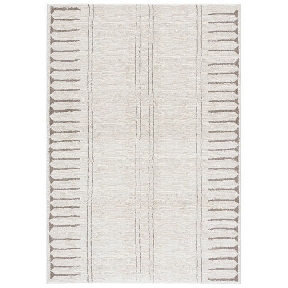 SAFAVIEH Northport Franklyn Geometric Area Rug, Ivory/Beige, 8' x 10'