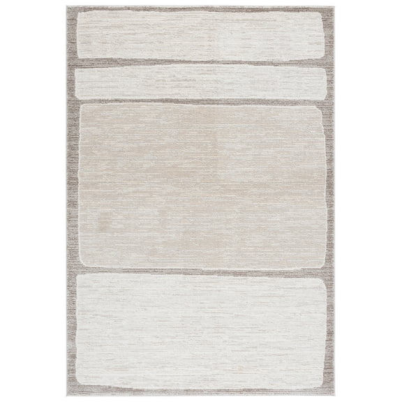 SAFAVIEH Northport Lyall Geometric Area Rug, Ivory/Beige, 8' x 10'