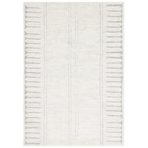 SAFAVIEH Northport Sampson Abstract Area Rug, Ivory/Gray, 8' x 10'