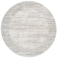 thumbnail image 1 of SAFAVIEH Northport Tashi Border Area Rug, Ivory/Grey, 6'7" x 6'7" Round, 1 of 10