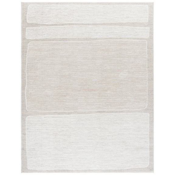 SAFAVIEH Northport Varvara Abstract Area Rug, Ivory/Gray, 8' x 10'