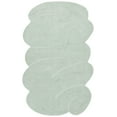 thumbnail image 1 of SAFAVIEH Novelty Amy Abstract Area Rug, Green, 6' x 9' Scalloped, 1 of 8