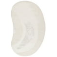 thumbnail image 1 of SAFAVIEH Novelty Braxton Solid Area Rug, Ivory/Beige, 5' x 8' Scalloped, 1 of 10