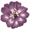 thumbnail image 1 of SAFAVIEH Novelty Vivienne Floral Wool Area Rug, Lilac, 5' x 5' Round, 1 of 7