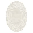thumbnail image 1 of SAFAVIEH Novelty Mervyn Geometric Area Rug, Beige/Ivory, 5' x 8' Oval, 1 of 7