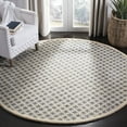 thumbnail image 1 of SAFAVIEH Novelty Michayla Floral Area Rug, Ivory/Blue, 4' x 4' Round, 1 of 5