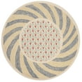 thumbnail image 1 of SAFAVIEH Novelty NOV108A Handmade Ivory Blue / Rose Rug, 1 of 4