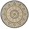 thumbnail image 1 of SAFAVIEH Novelty Naira Floral Area Rug, Ivory/Grey, 3' x 3' Round, 1 of 7